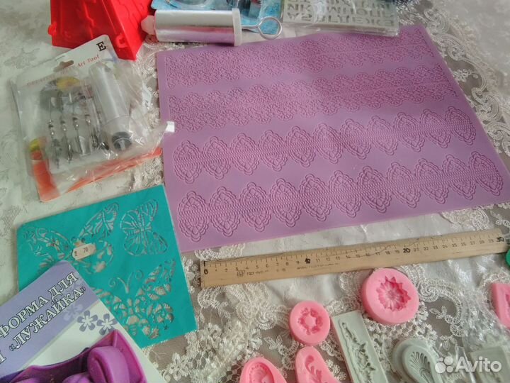 Молды силиконовые и формы для выпечки