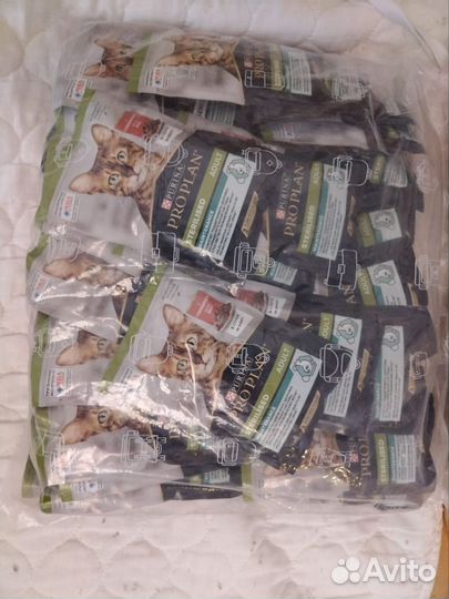 Влажный корм для кошек Pro Plan, 58 штук