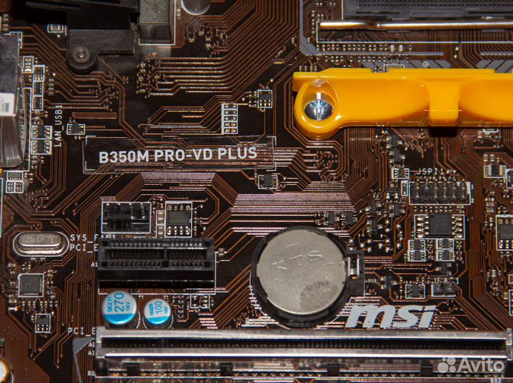 Материнская плата AM4 MSI B350M PRO-VD plus