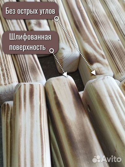 Кресло шезлонг Кентукки складное, садовая мебель