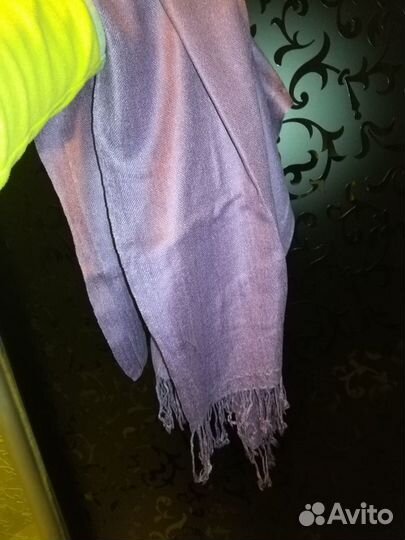 Шарф сиреневый