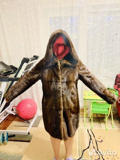 Шуба из норки