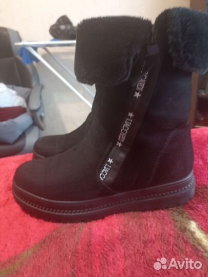 Сапоги женские зимние 40