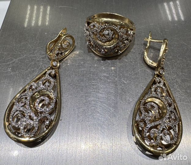 Золотой комплект 585 проба