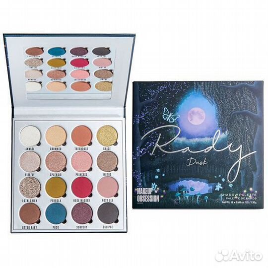 Палетка теней Makeup Obsession Rady Dusk