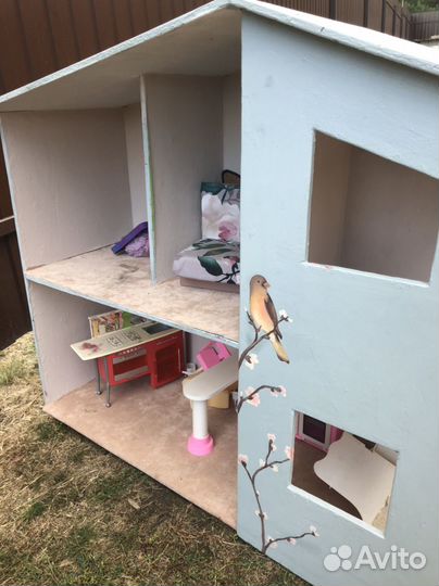 Домик для кукол большой из фанеры