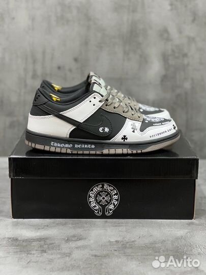 Кроссовки Nike SB Dunk Low x Chrome Hearts