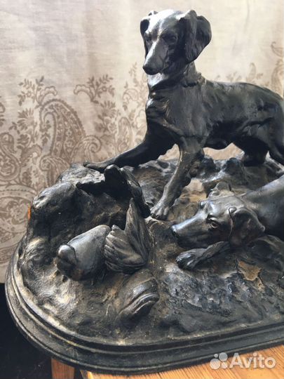 Старинный статуэтка касли 19 век