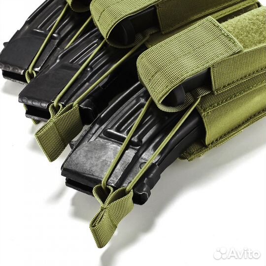 Тактический подсумок под 3 магазина TS34, olive