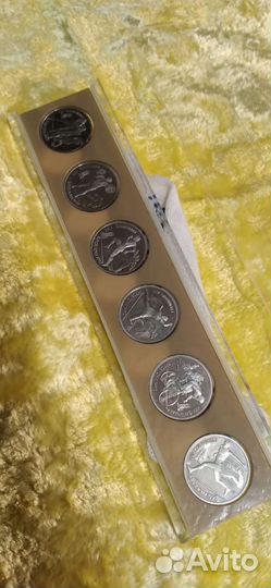 Набор монет барселона 1992