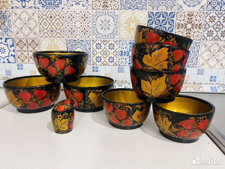 Хохлома Посуда 90г