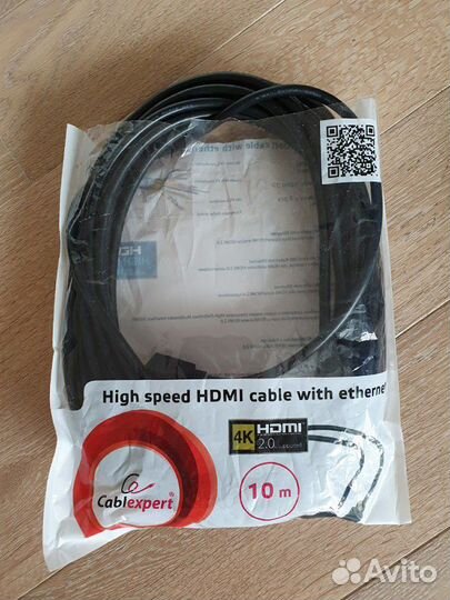 Hdmi кабель, 10 метров