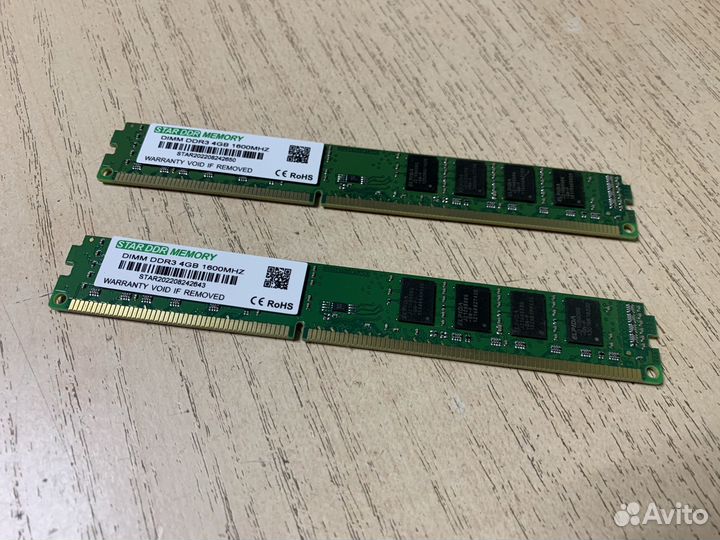 Оперативная память DDR3 4gb Гарантия