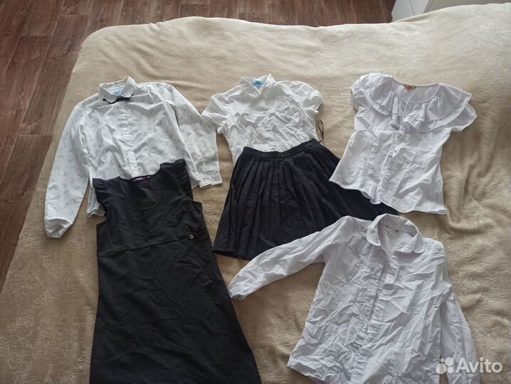 Школьные вещи пакетом на девочку 146 152 158