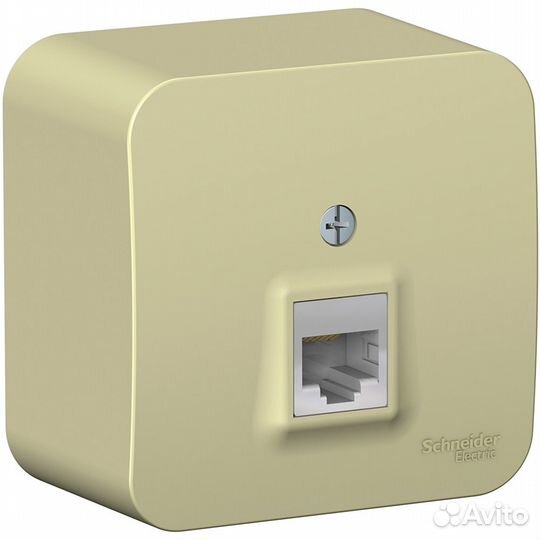 Розетка компьютерная Schneider Electric Blanca RJ4