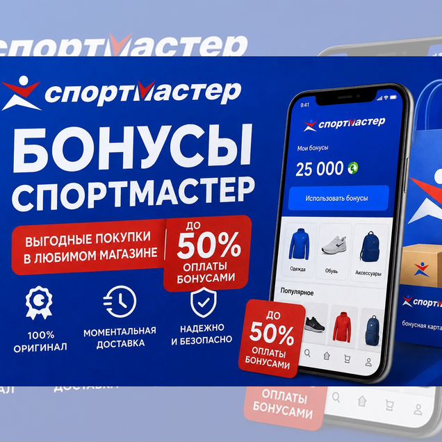 Бонусы Спортмастер