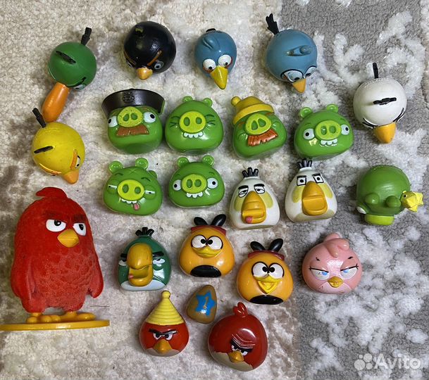 Angry birds игрушки фигурки