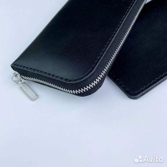 Портмоне из натуральной кожи ручной работы