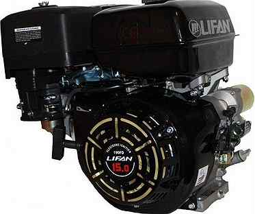 Бензиновый двигатель lifan 190F 15,0 л.с. (вал 25