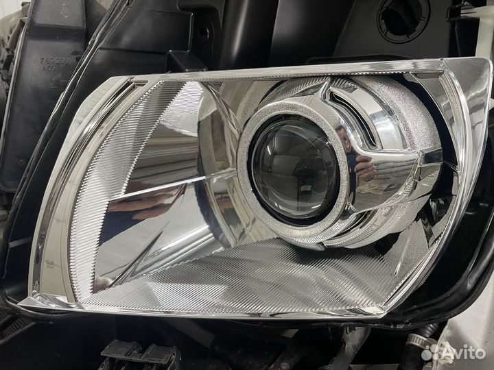 Установка bi LED модулей