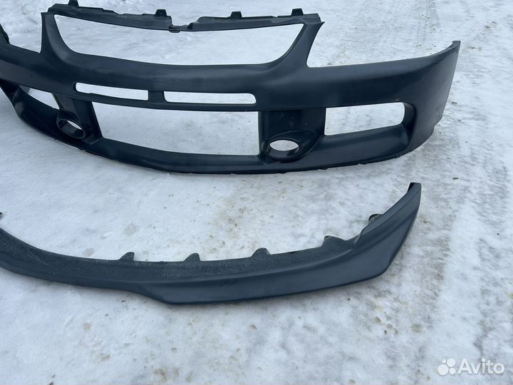 Передний бампер Mitsubishi lancer evolution ct9a