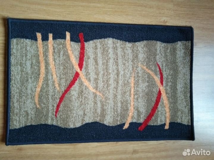 Коврик комнатный 44х70 см полипропилен/резина