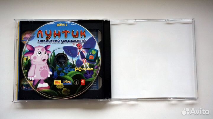 Лунтик. Английский язык для малышей 2CD