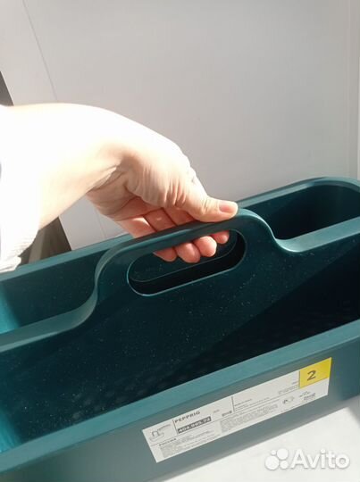 Новый набор контейнер и ведро Пепприг Икеа