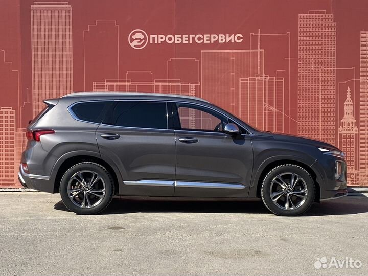 Hyundai Santa Fe 2.0 AT, 2019, 76 863 км