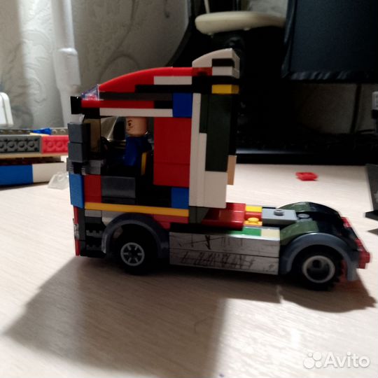 Lego тягач daf (самоделка)