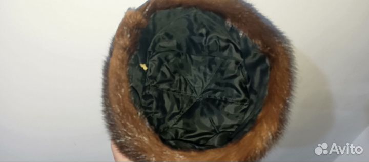 Шапка норковая женская