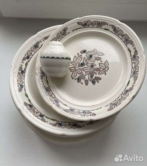 Старинные тарелки СССР зик Конаково