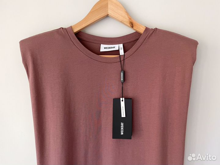 Платье футболка 50 52 Weekday новое