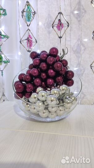 Интерьерное новогоднее украшение. Виноград