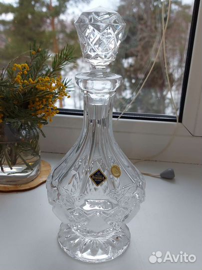 Графин Чехия хрустальный для водки