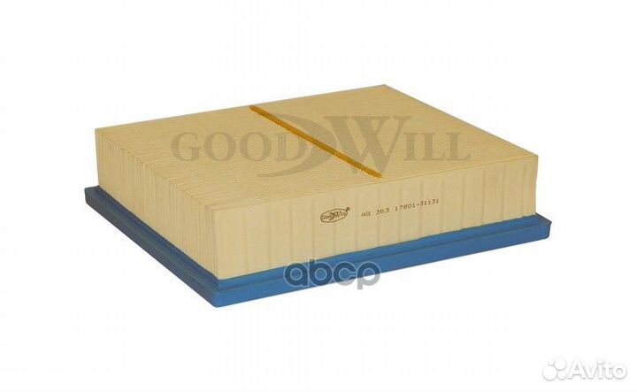 Фильтр воздушный;toyota Camry, Leхus ES