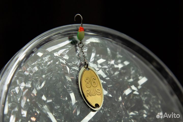 Зимняя блесна ручной работы 