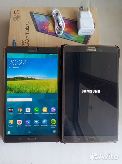 Планшет Samsung Galaxy Tab S SM-T705 16 Гб Б/У