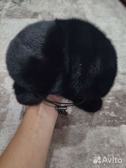 Берет из натуральной норки