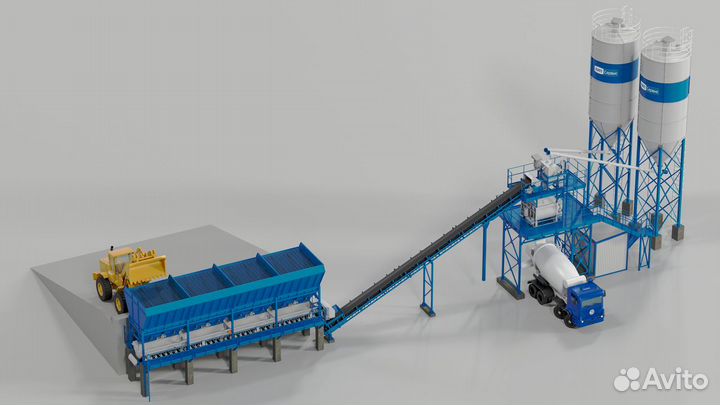 Бетонный завод Комета 60