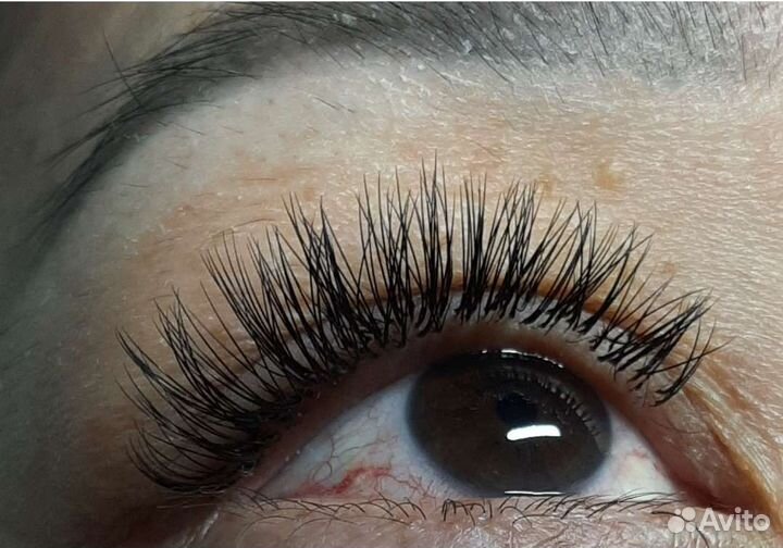 Наращивание ресниц на дому