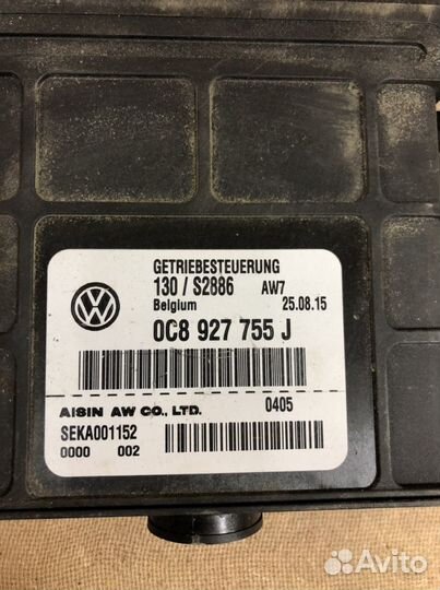 Блок управления АКПП Фольксваген touareg NF