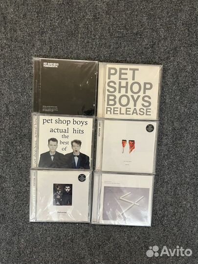 CD диски Pet Shop Boys