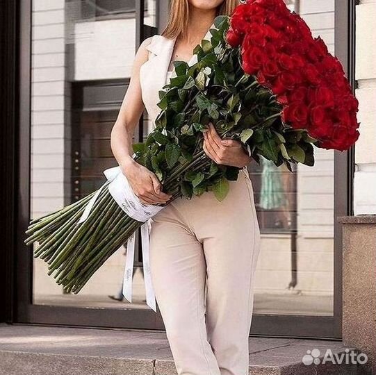 Цветы розы букеты 25 31 35 51 101 251 Доставка