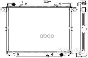 Радиатор системы охлаждения 34621001 Sakura