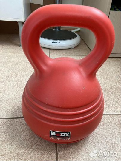 Гиря обрезиненная, 12 кг