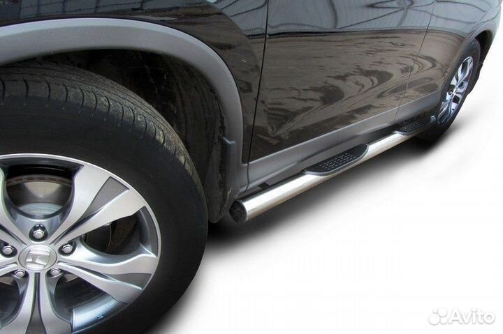 Защита порогов Honda CR-V (2012) (2L)