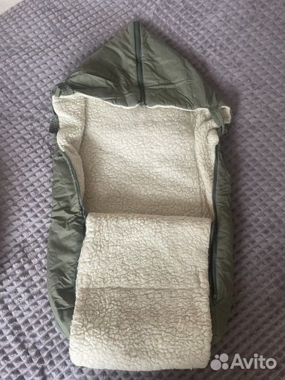 Зимний конверт в коляску