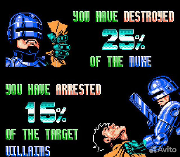 8 в 1: Сборник игр 8-bit (аa-2502) 8-bit, английская версия