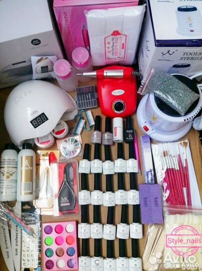 Набор для маникюра для мастера профессионал